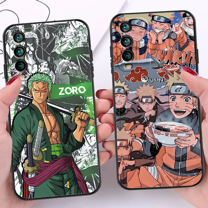 

Naruto One Piece Anime Phone Cases For Xiaomi Redmi 9AT 9 9T 9A 9C Redmi Note 9 9 Pro 9S 9 Pro 5G Funda Soft TPU Coque
