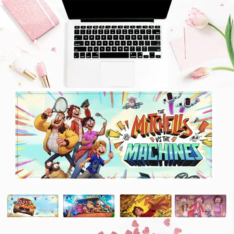 

30x60cm The Mitchells vs The Machines Mouse Pad Gamer Keyboard Maus Pad Desk Mouse Mat Game Accessories For Overwatch