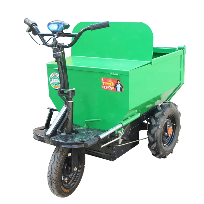 

Small Electric Hand Push Tool trolleys Ash Engineering Dump Trolley Cargo Mining Electric Dump Truck Transport Tricycle