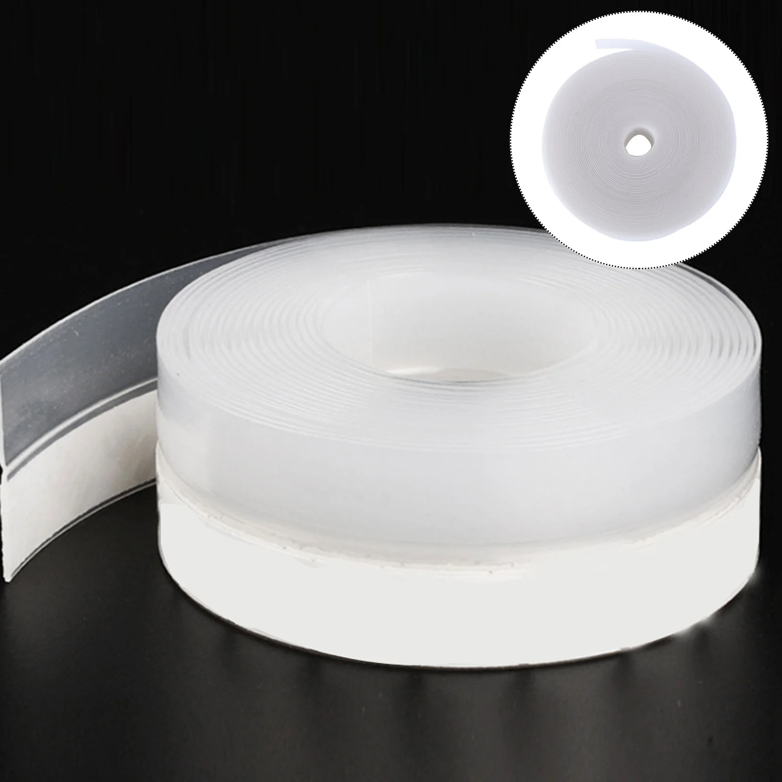 

1 Roll 10m Doors Windows Sealing Strip Simple Practical Sound Insulation Waterproof Sealing Adhesive Tape for Bedroom Sports