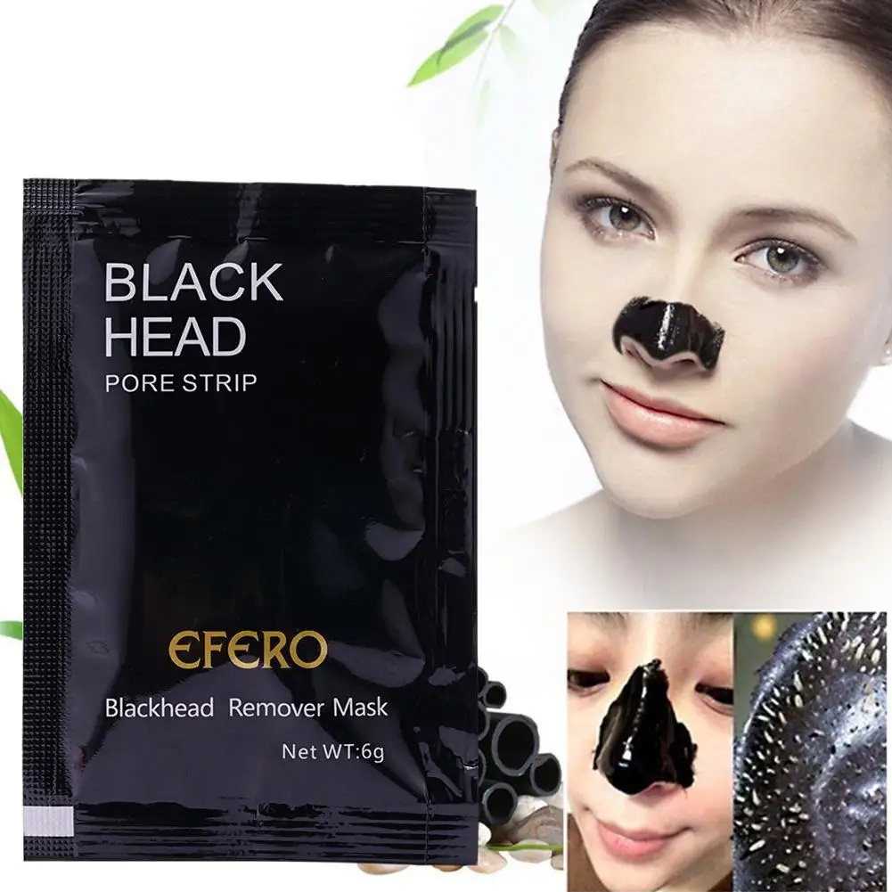 

Blackhead Remover Nose Mask Mineral Mud Clean Remover Care Nose Mask Skin Acne Pore Deep Cleansing Mask Shrink Black Peelin A4P5