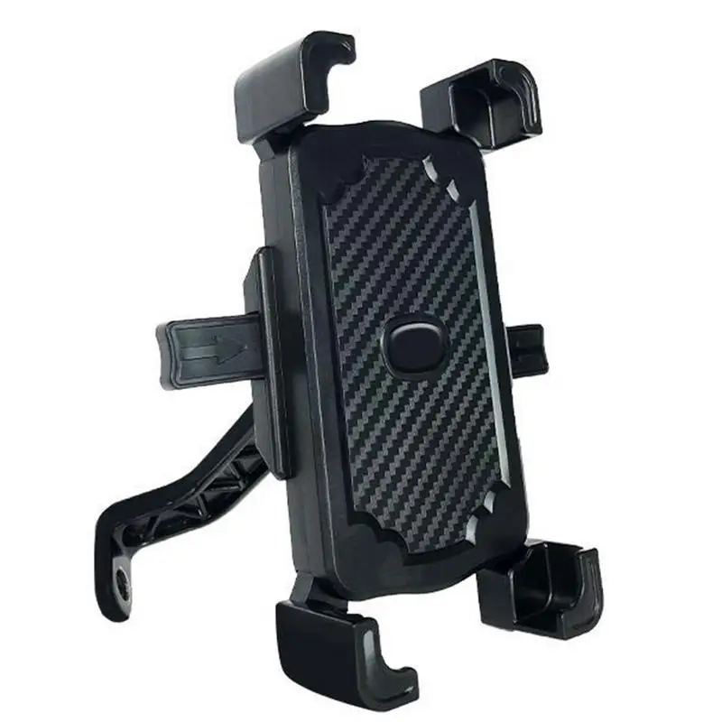

Bike Phone Holder One-Push Quickly Install Bracket Automatically Lock Mount Release Holder Widely For Phone 7 Inch