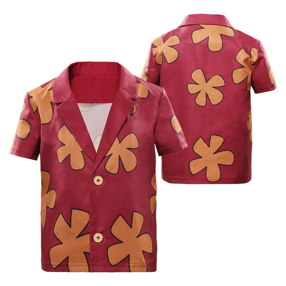 

Rescue Rangers Dale Cosplay Costume Kids Children Shirt Outfits Halloween Carnival Suit