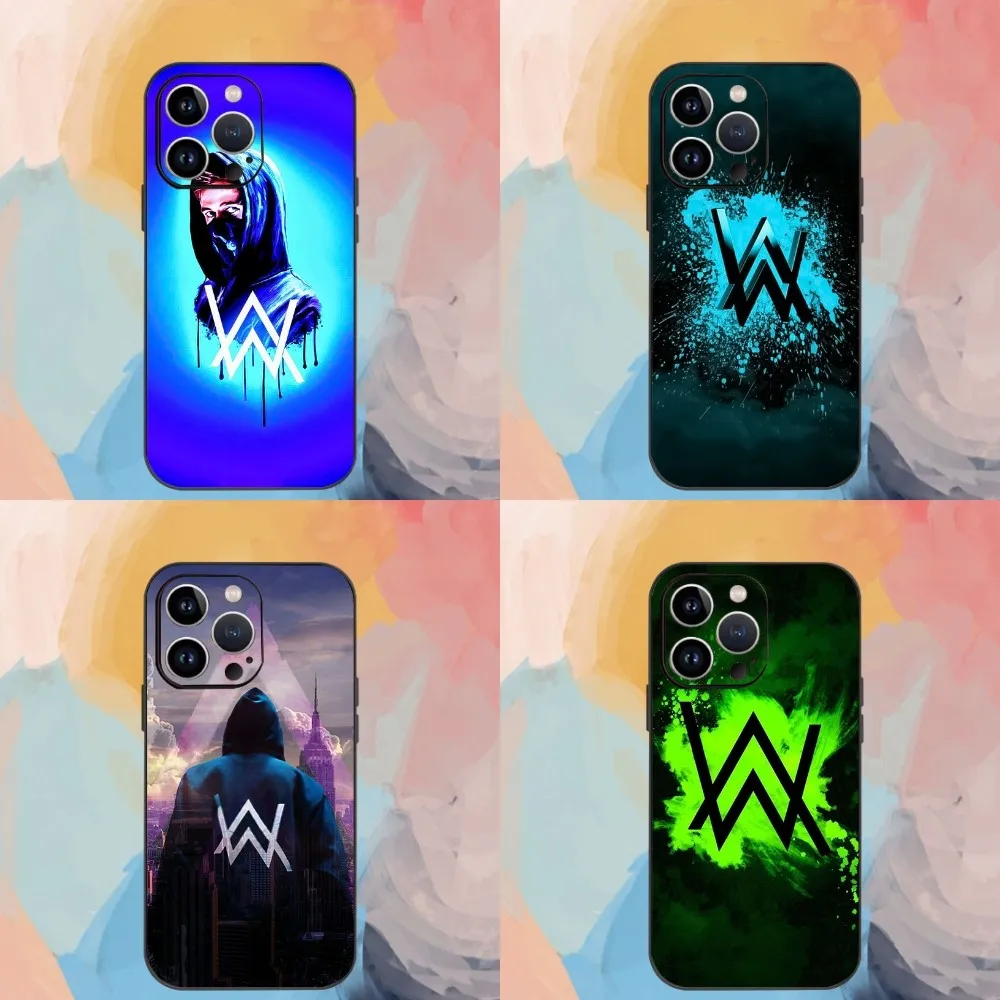 Чехол для телефона DJ A-Alan W-Walker Iphone 15 11 13 14 Pro Max 7 8 Plus X Xr Xs Se2020 12mini чехол