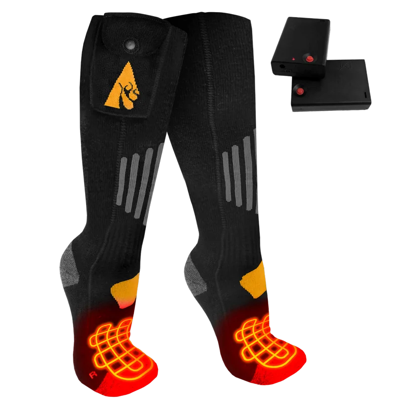 

AA Battery Unisex Heated Socks