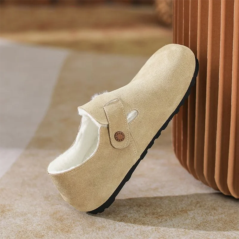 Новая женская обувь из матовой кожи с защитой от бархата и мягкой поверхностью