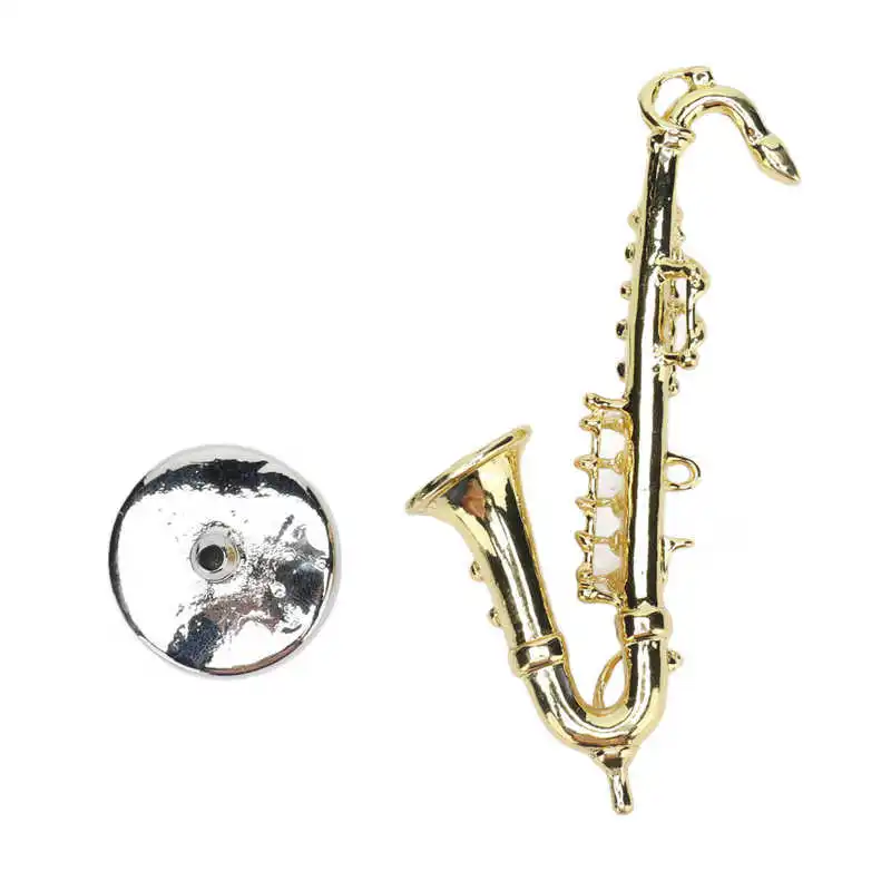

Dollhouse Miniature Saxophone Mini 1:6 Model Vivid Exquisite Musical Instruments With Base For Children Toy Decoration Gift
