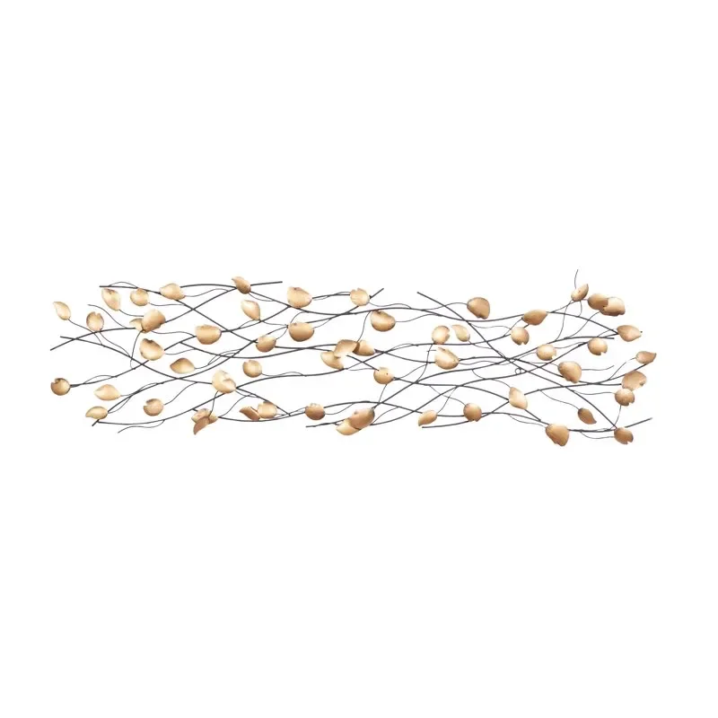 

Gold Metal Leaf Wall Decor For Home Wall Decoration