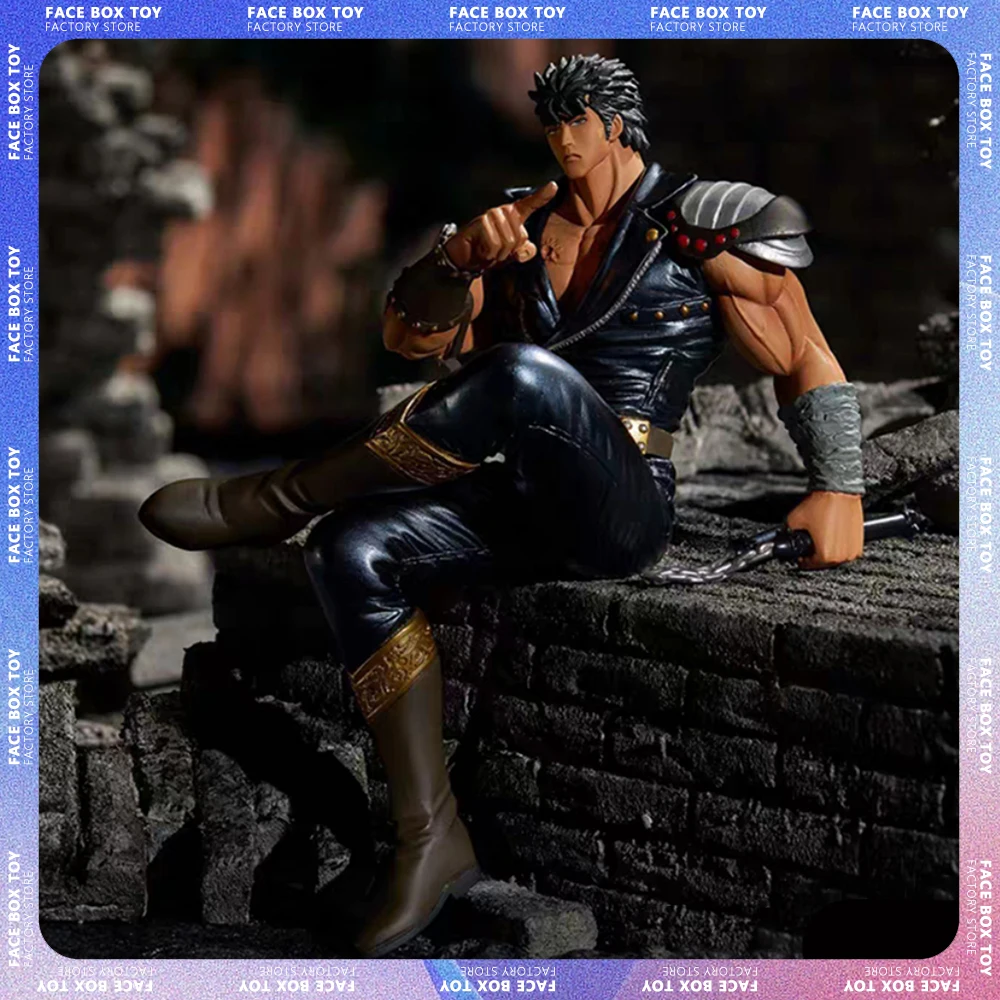 

13cm Hokuto No Ken Anime Figure Kenshiro Action Figures Fist Of The North Star Pressed Foam Surface Figurine Pvc Statue Toy Gift