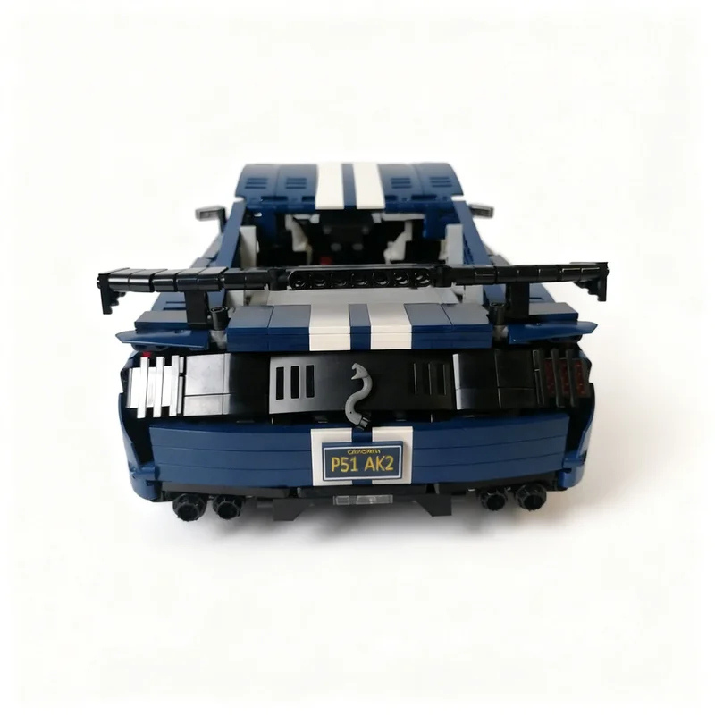 Фото 2170 деталей MOC Ford Mustang Shelby GT500: Конструктор, Развивающая игрушка, Новогодний подарок, Креативная идея, Обучающий конструктор для детей №4
