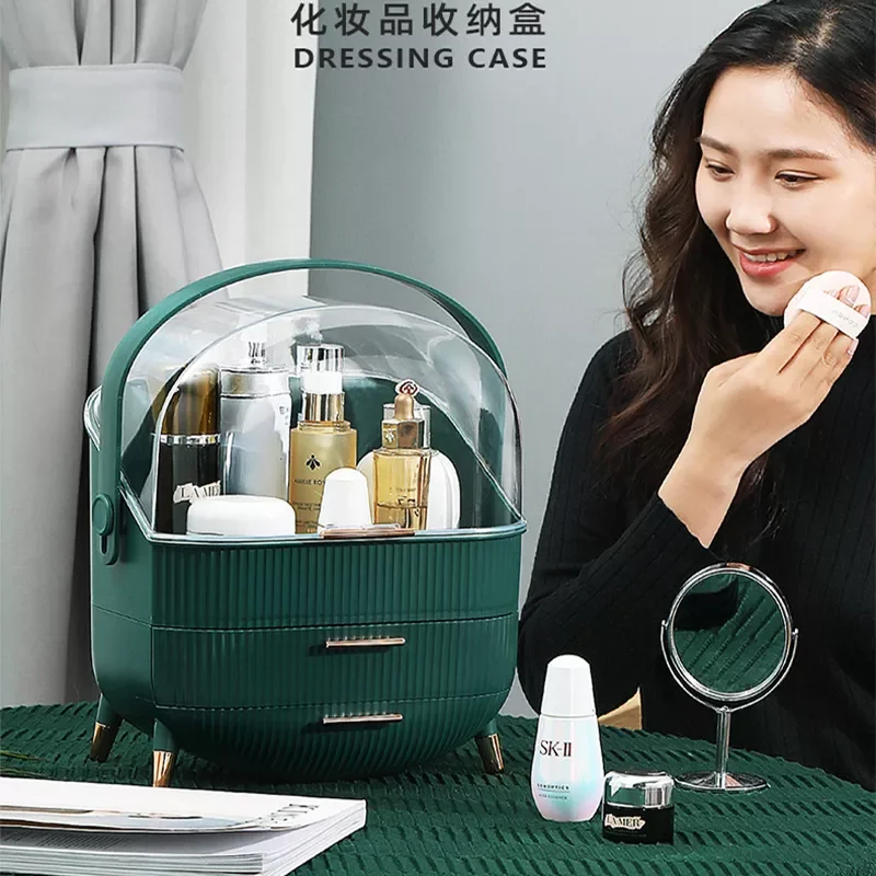 

Органайзер для косметики водонепроницаемый, шкатулка для косметики и ювелирных изделий, многофункциональный дорожный органайзер для косм...