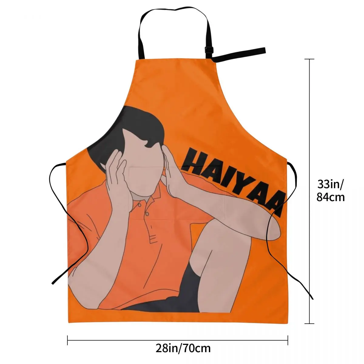 Дядя Роджер хайяа! Фартук водонепроницаемый Женский кухонный гаджет фартук