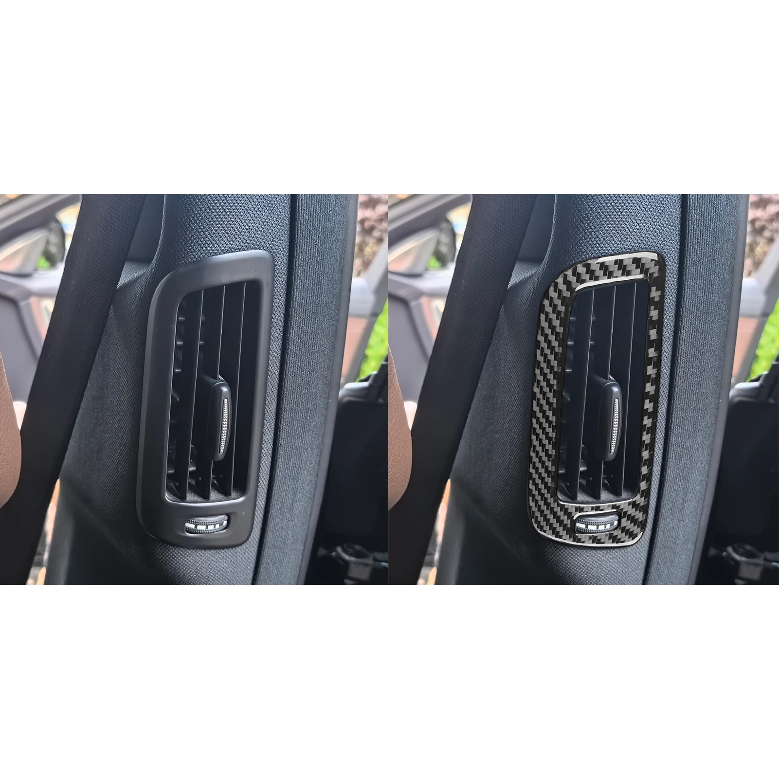 Внутренняя дверь B-pillar из углеродного волокна для Benz S-Class w222 2013-2020 панель