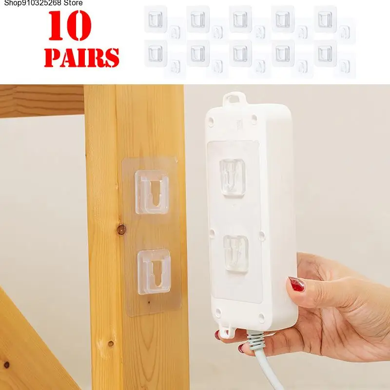 

10 шт., настенные крючки-вешалки на присоске