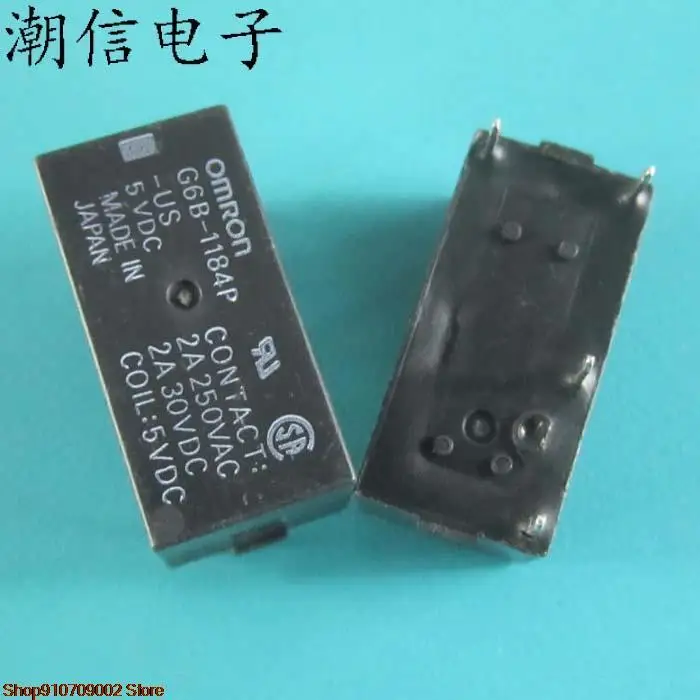 

5pieces G6B-1184P-US-5VDC original new in stock