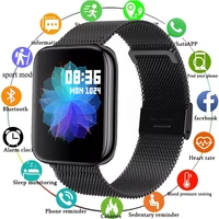 2021 smart watch men bluetooth call full touch blood pressure heart rate fitness tracker watch waterproof sport smartwatch women