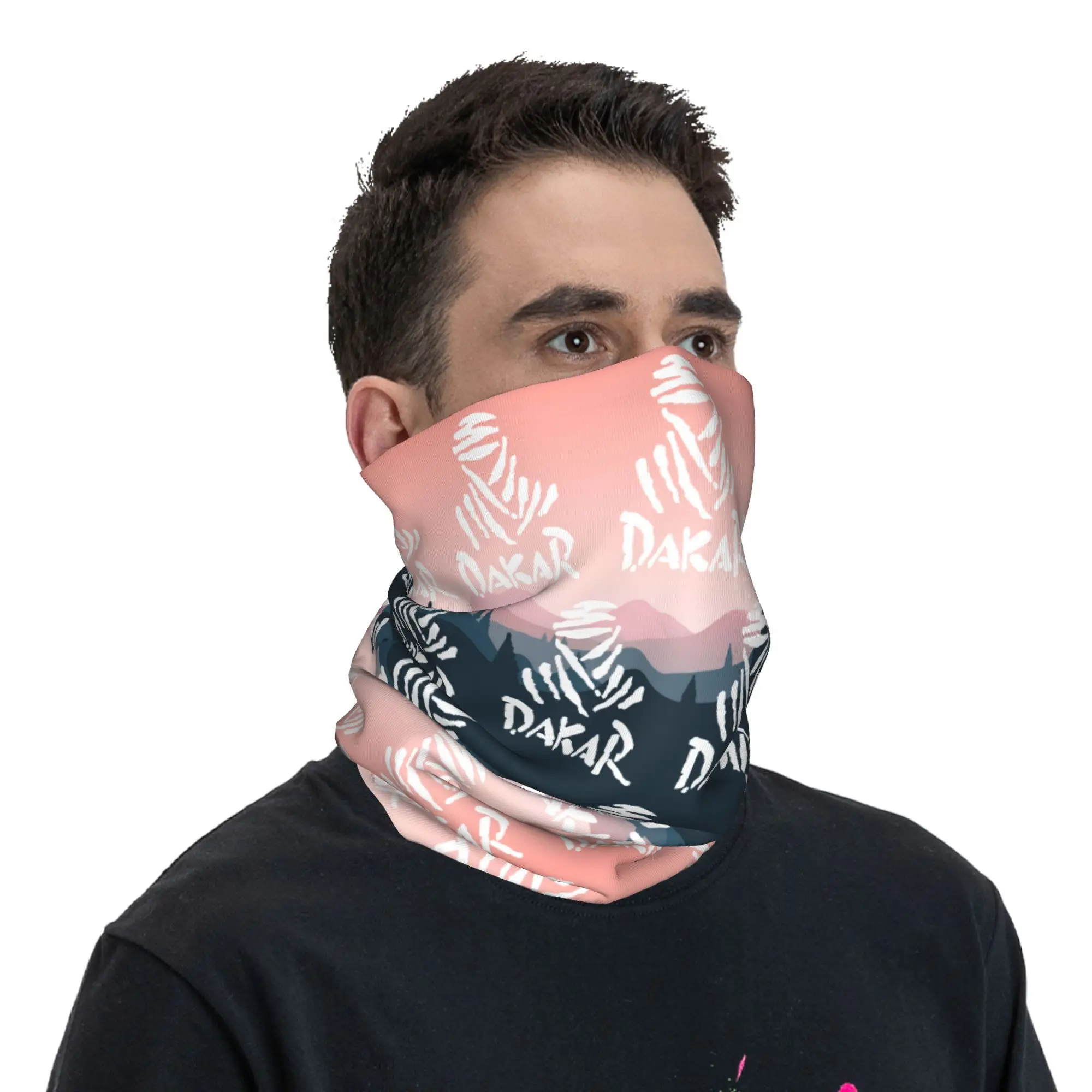 Пользовательские D-Dakares Image гетры для мужчин и женщин УФ-защита лица зимний