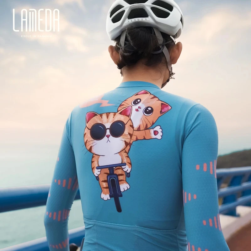 Велоодежда Lameda мужская с длинным рукавом быстросохнущая эластичная водостойкая