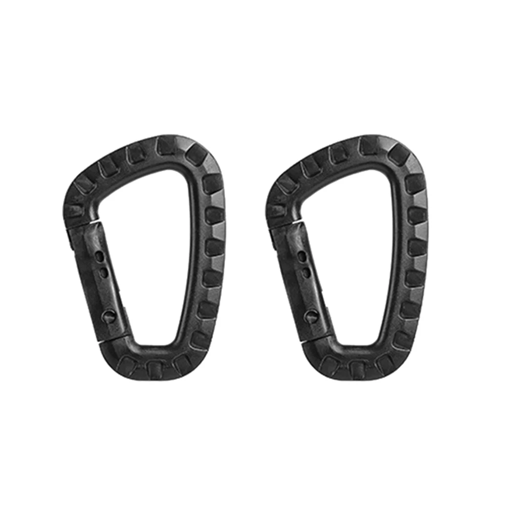 

Brand New Carabiner Buckle D Buckle Hanging Buckle Plastic Steel POM Plastic Steel Quick Hang For Camping Hiking
