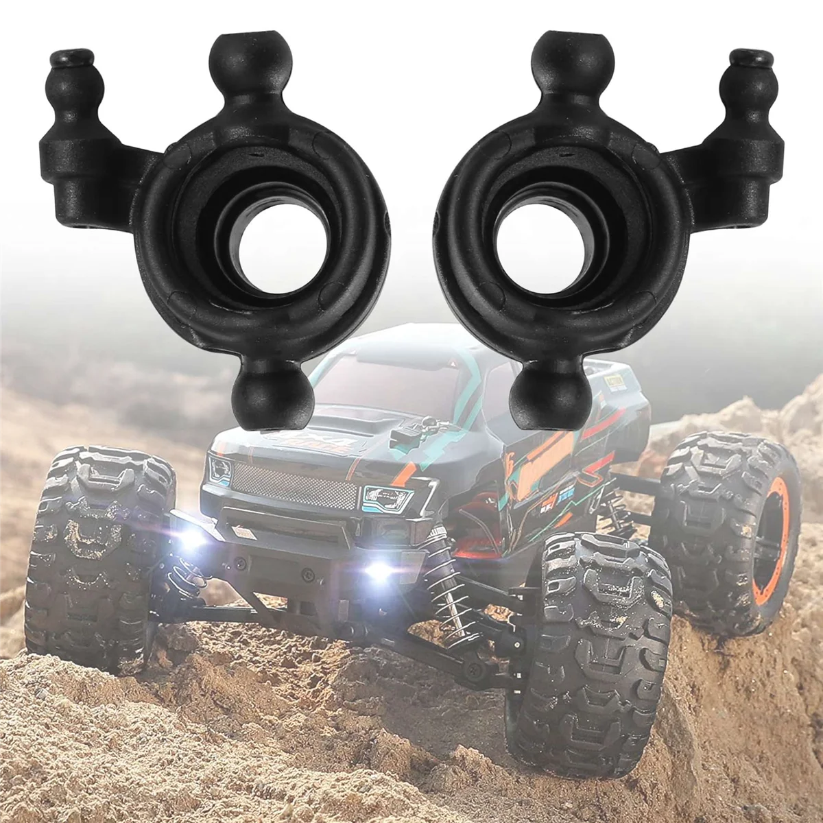 2 шт. передний рулевой стакан SJ01 для Xinlehong Hosim Q901 Q902 Q903 9130 9136 9137 1/16 RC автомобильные