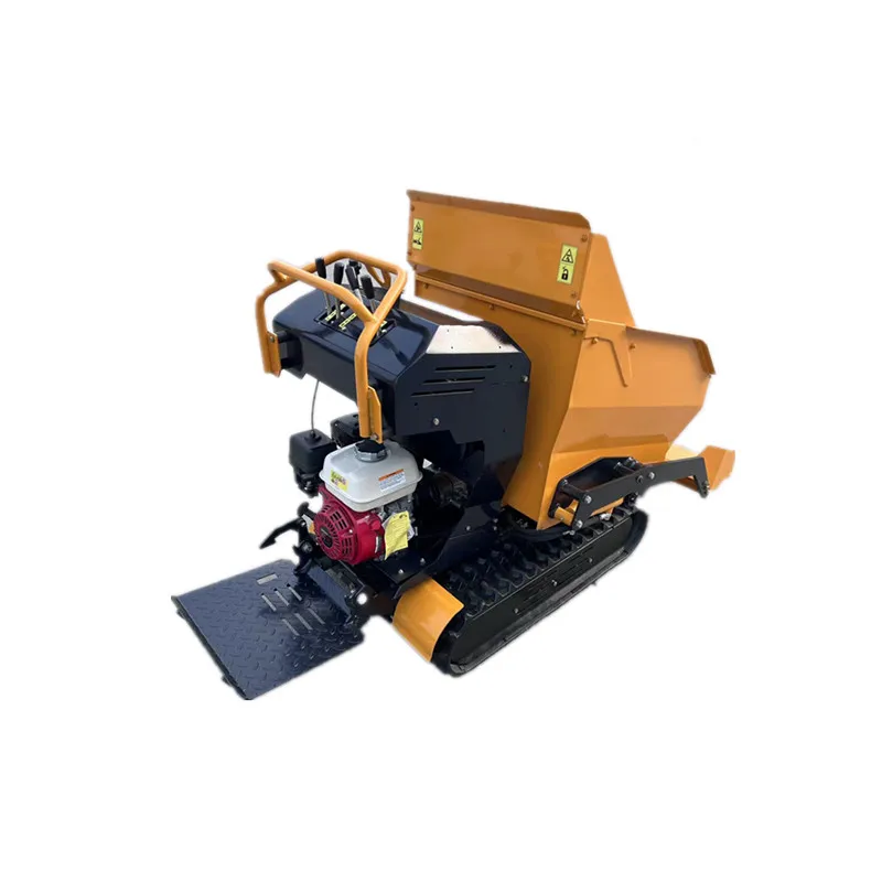 Китайский мини-трактор садовые инструменты гусеничный транспортер погрузчик