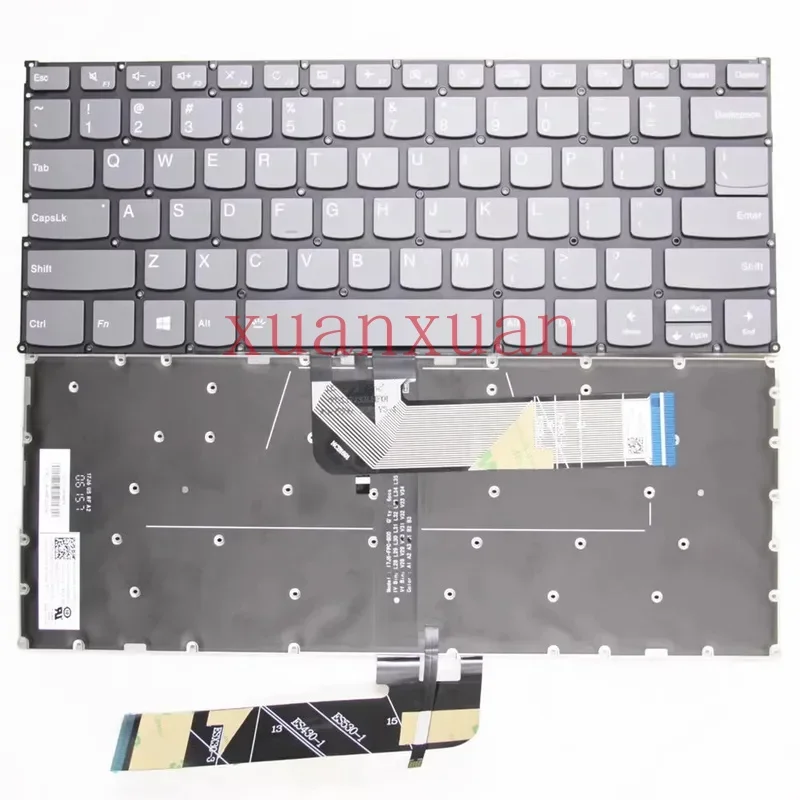 Новая клавиатура с подсветкой и оригинальной телефонной этикеткой для Lenovo 530-14