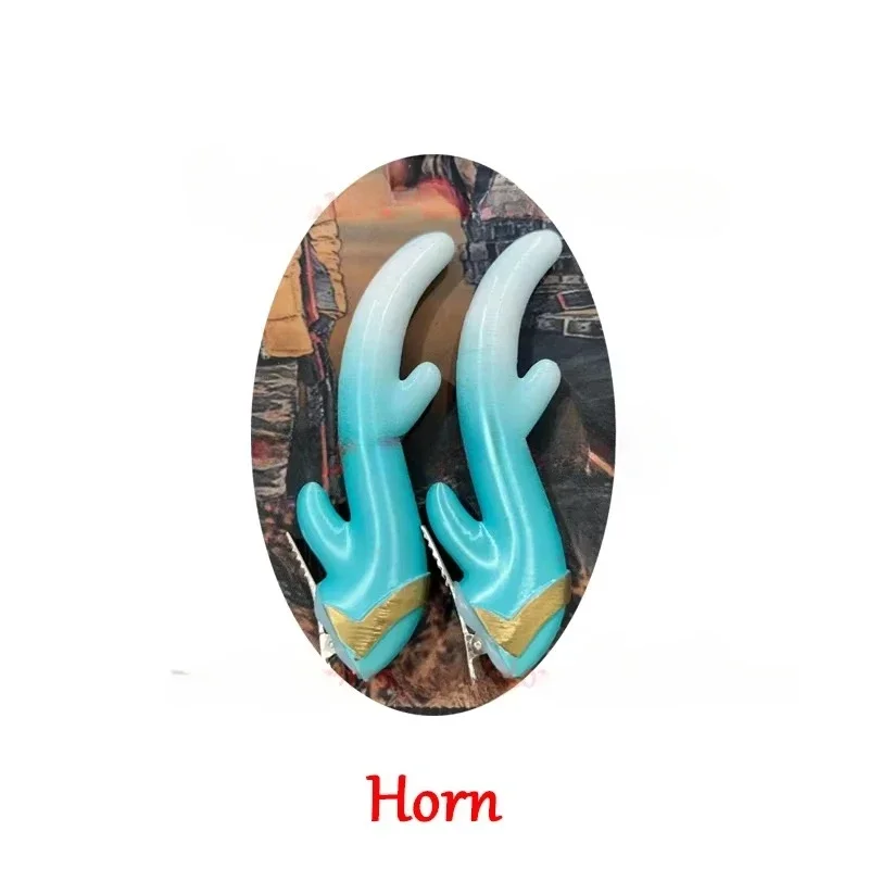 Парик для косплея Дэн Хэн термостойкий синтетический с градиентом из игры