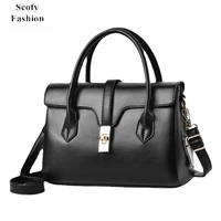 scofy fashion solid shoulder bags for women designer purses and handbags chic luxury crossbody bags minimalist vintage tote bags
