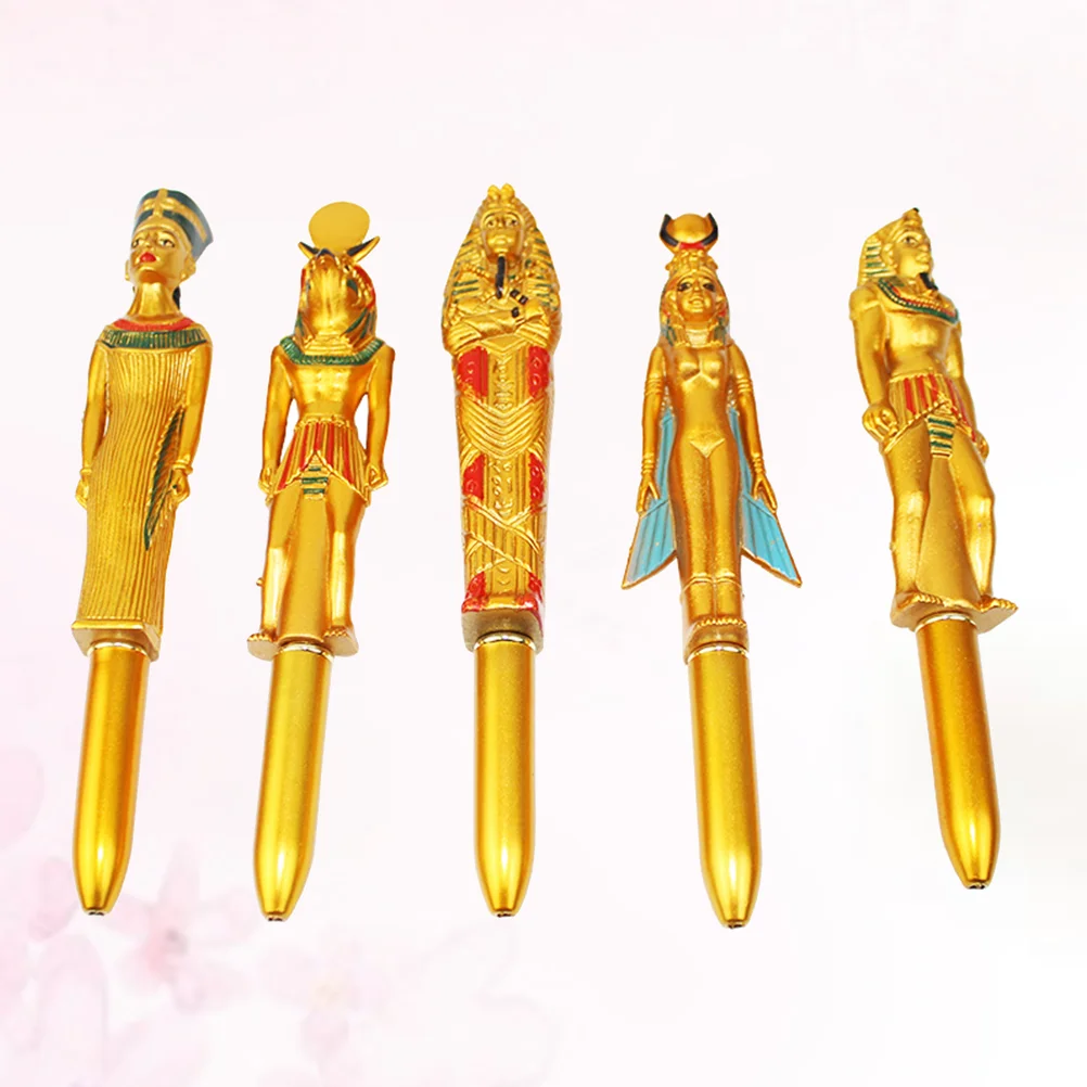 

5 Pcs Bulk Toys Egyptian Party Supplies Egyptian Toys Liquid Ink Pen Vintage Toys Writing Supplies& Correction Supplies Gel