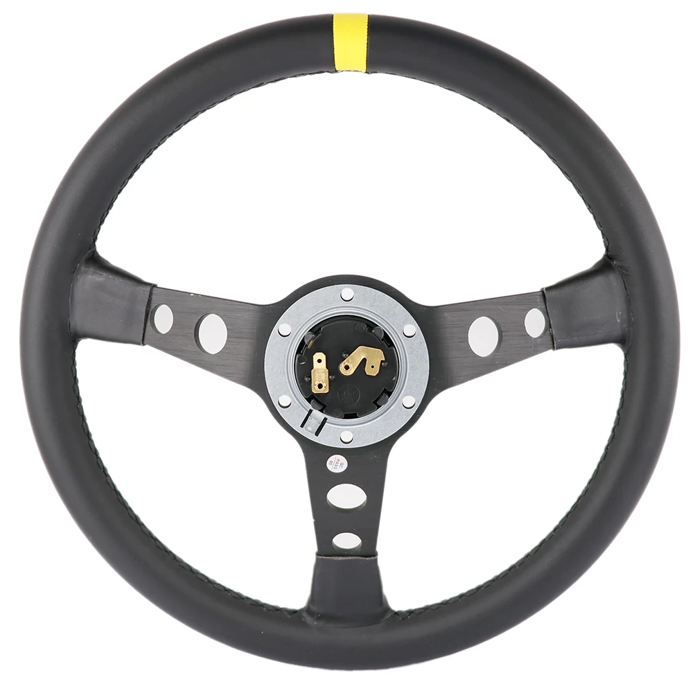 for momo Black High Performance Sports Steering Wheel Horn Button Racing Switch Push Cover | Wheels &amp Horns