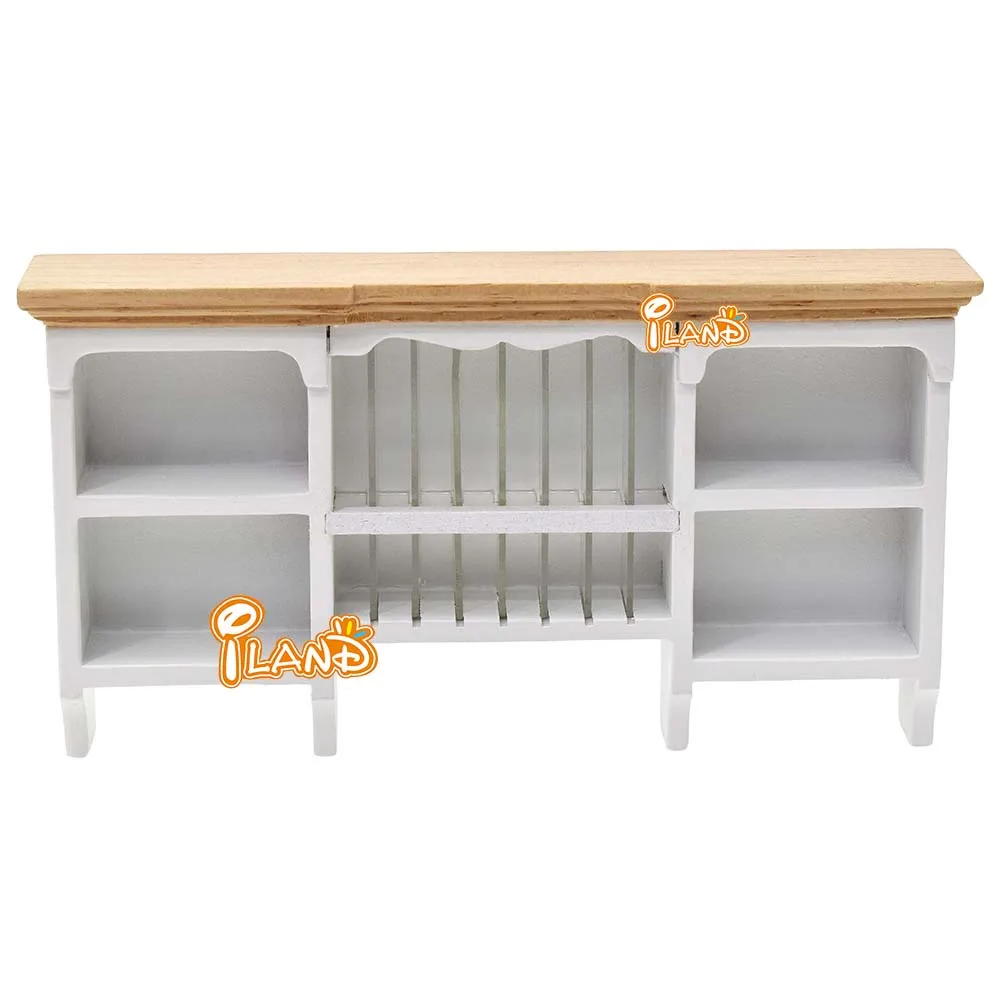 iLAND 1/12 Doll House Miniature Furniture Wall Hanging Cabin