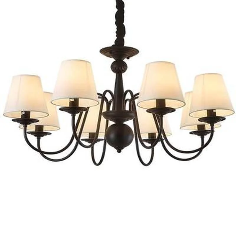 

Vintage American Wedding Chandeliers Iron Kitchen Bar Cafe lighting White black blue led Candle holders Chandelier Vintage chand