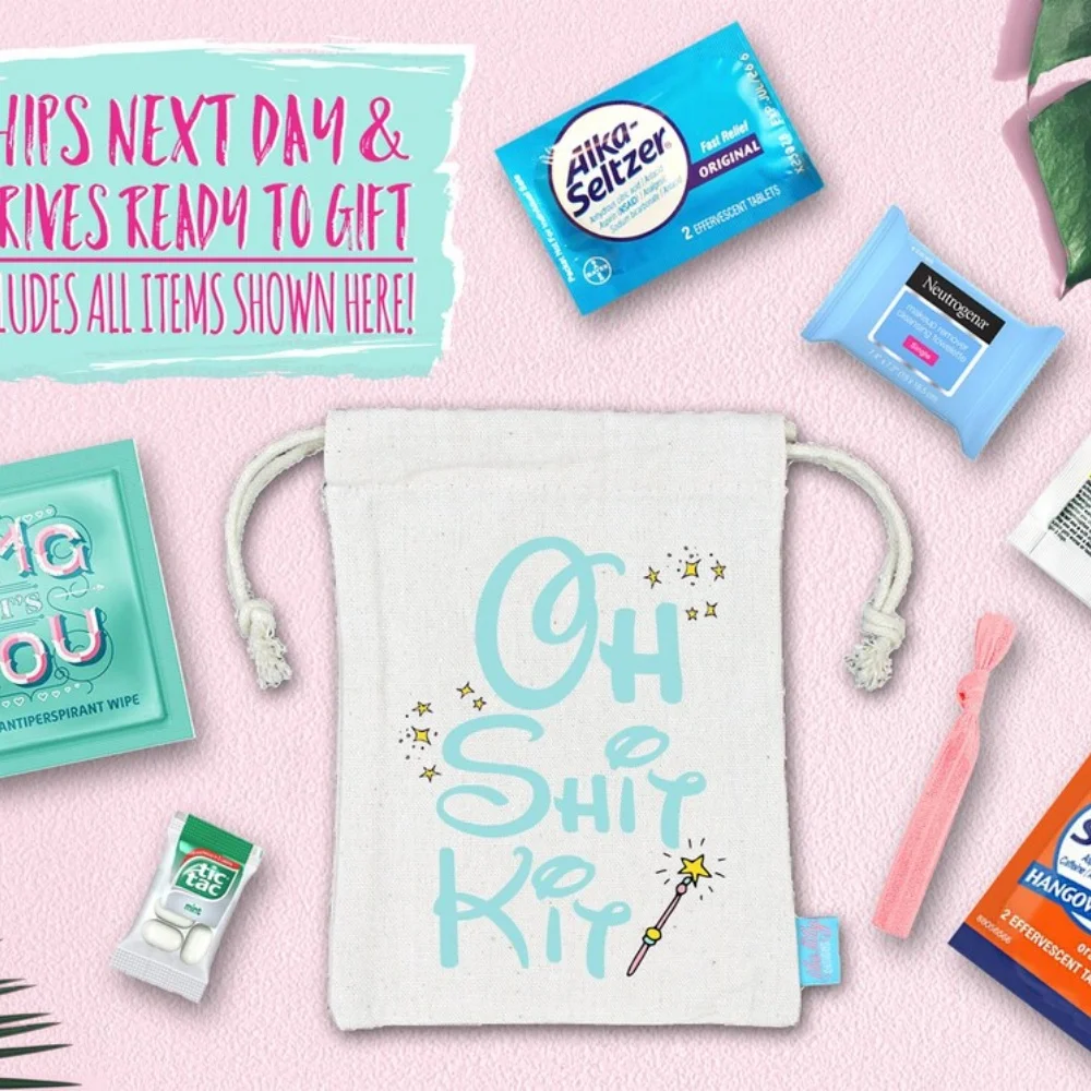 20-częściowy набор для выживания на девичник с принадлежностями | Сумка