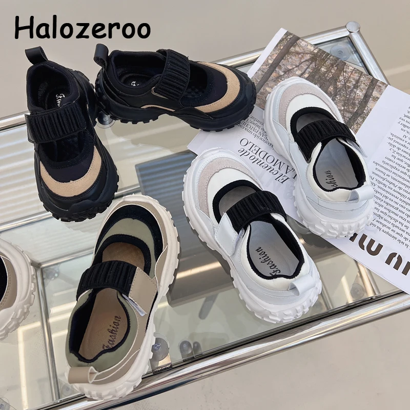 

Новинка, детские спортивные кроссовки, детская сетчатая обувь для девочек, детские брендовые массивные кроссовки, повседневные кроссовки для мальчиков, черная обувь для тренировок, осень