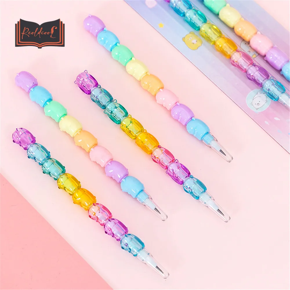 

Кавайные не затачивающие карандаши HB, свинцовые карандаши для рисования скетчей, подарок для студентов, канцелярские принадлежности, школь...