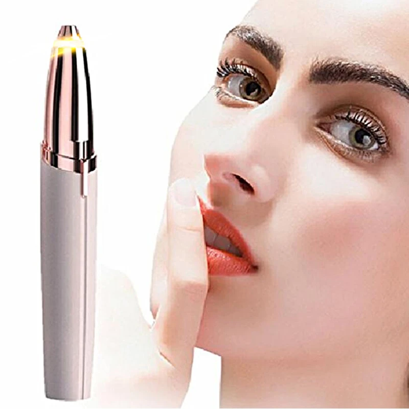 Hair Removal Eye Brow Shaper Eyebrow Razors Makeup Painless Eletric Epila
