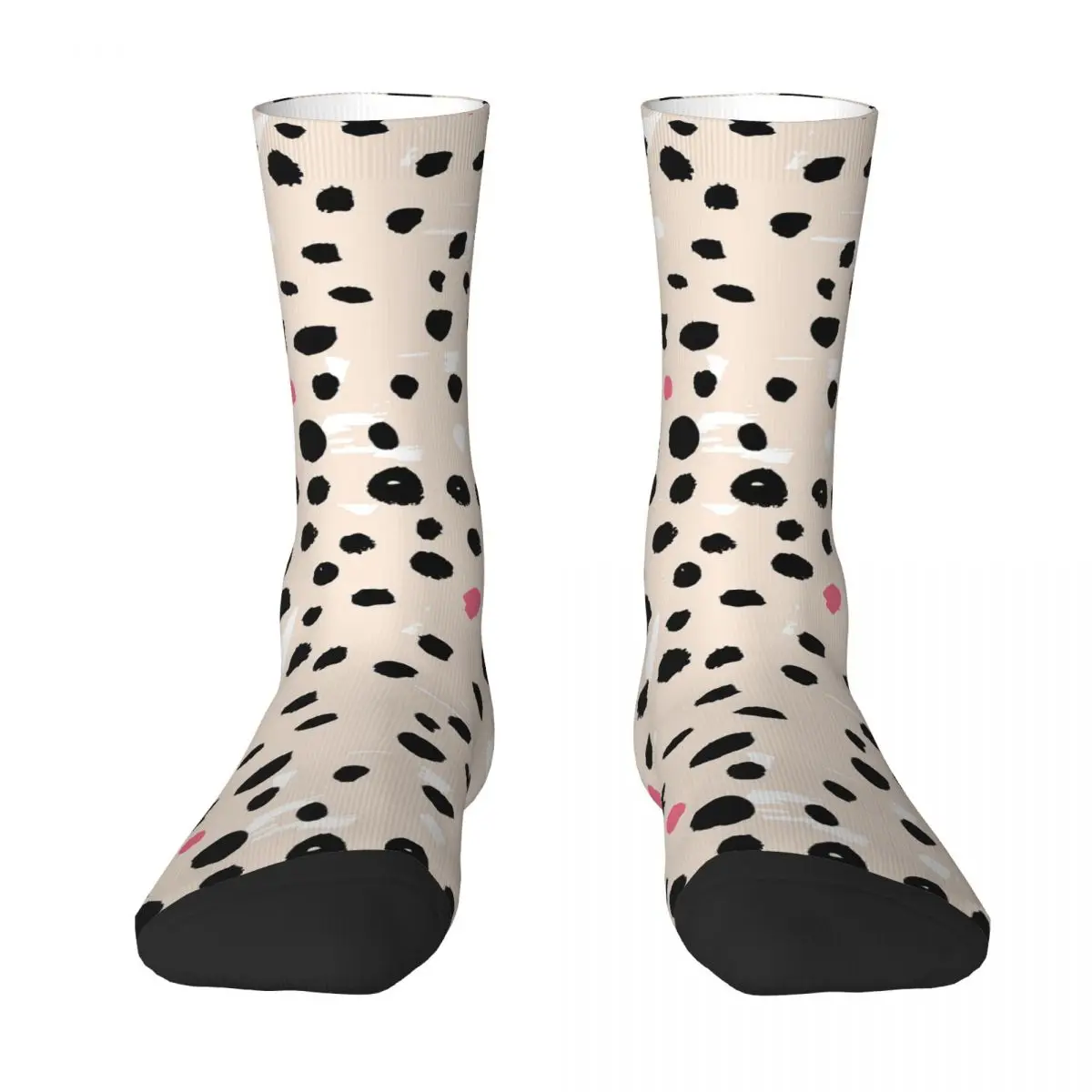 Seamless Pattern With Grunge Dot Shapes Adult Socks,Unisex socks,men Socks women Socks