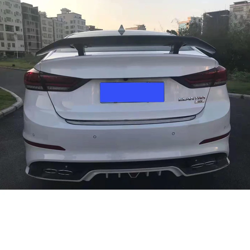 Для универсального спойлера аксессуары новый OLD Hyundai Elantra CN7 АБС-пластик багажник