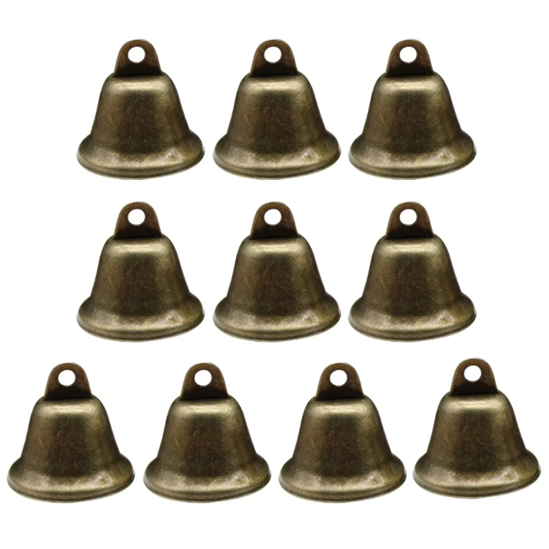 

10 Pieces Jingle-Bells Christmas Bells Hanging Bells for DIY Elephant Camel-Bell