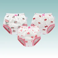 3pc lot new baby underwear for girls underpants young children briefs very small rear design panties children clothes girl