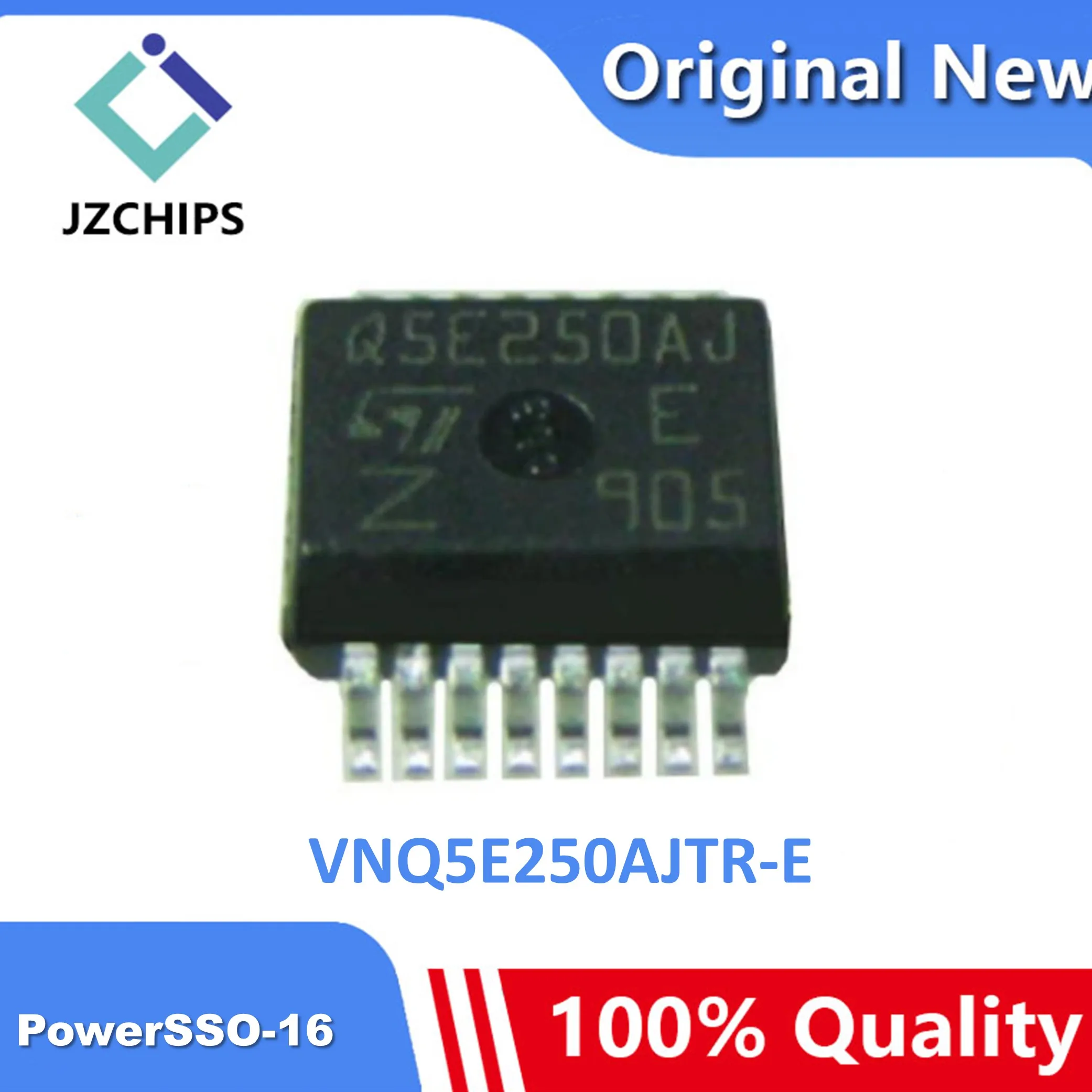 

VNQ5E250AJTR-E Power Switch/Driver IC PowerSSO-16 New & Original