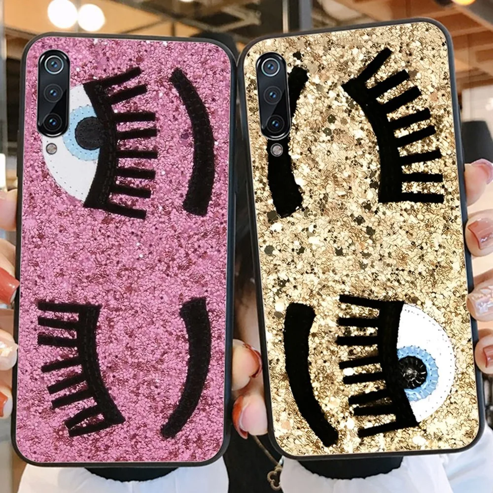 

Hot Ferragnies Eyes Chiara Phone Case For Redmi 5 6 7 8 9 10 plus pro 6 7 8 9 A GO K20 K30 K40 pro plus F3 Fundas