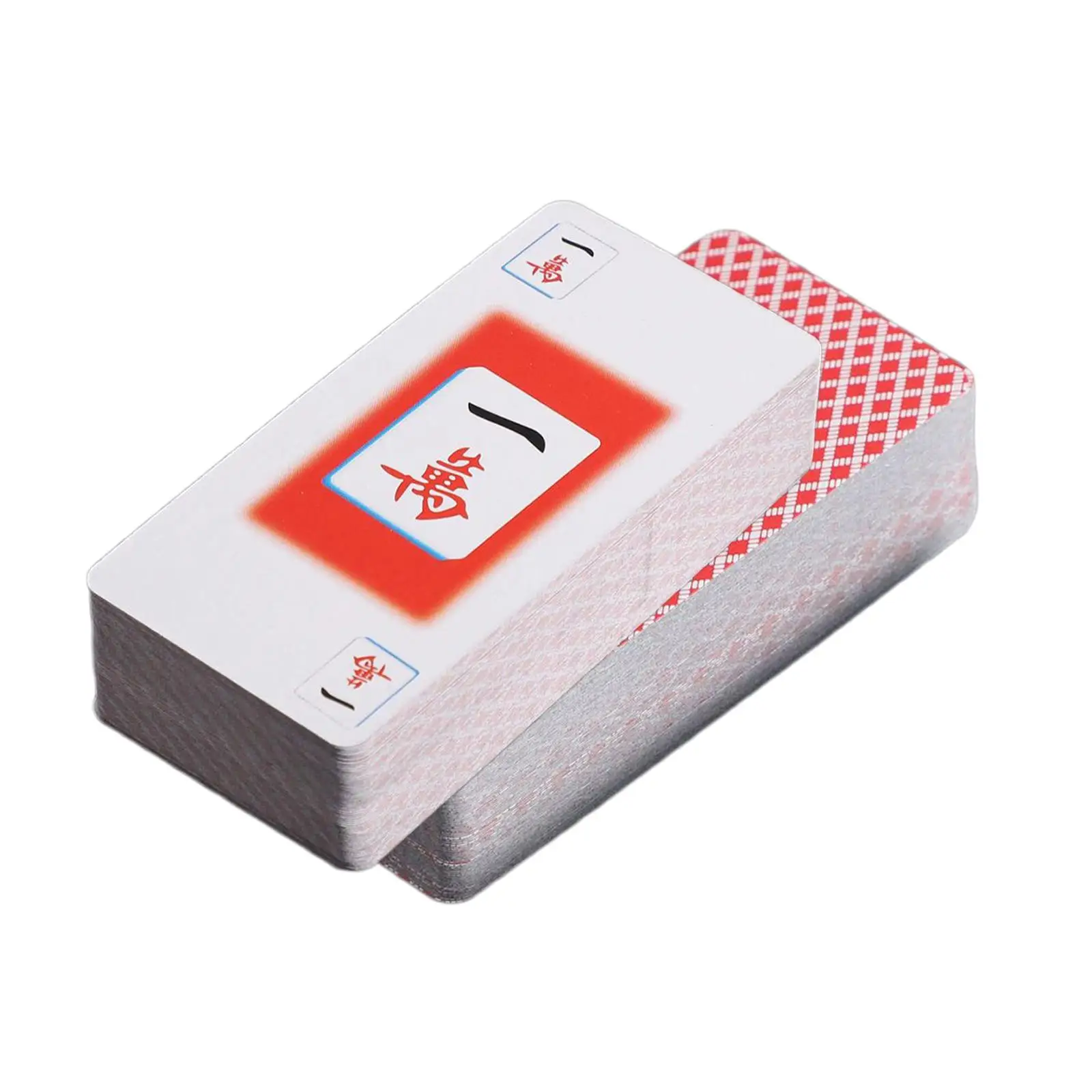 

144 Pieces Classic Mahjong Playing Cards Tabletop Games Mahjong Card Board Game for Adults Friends Family