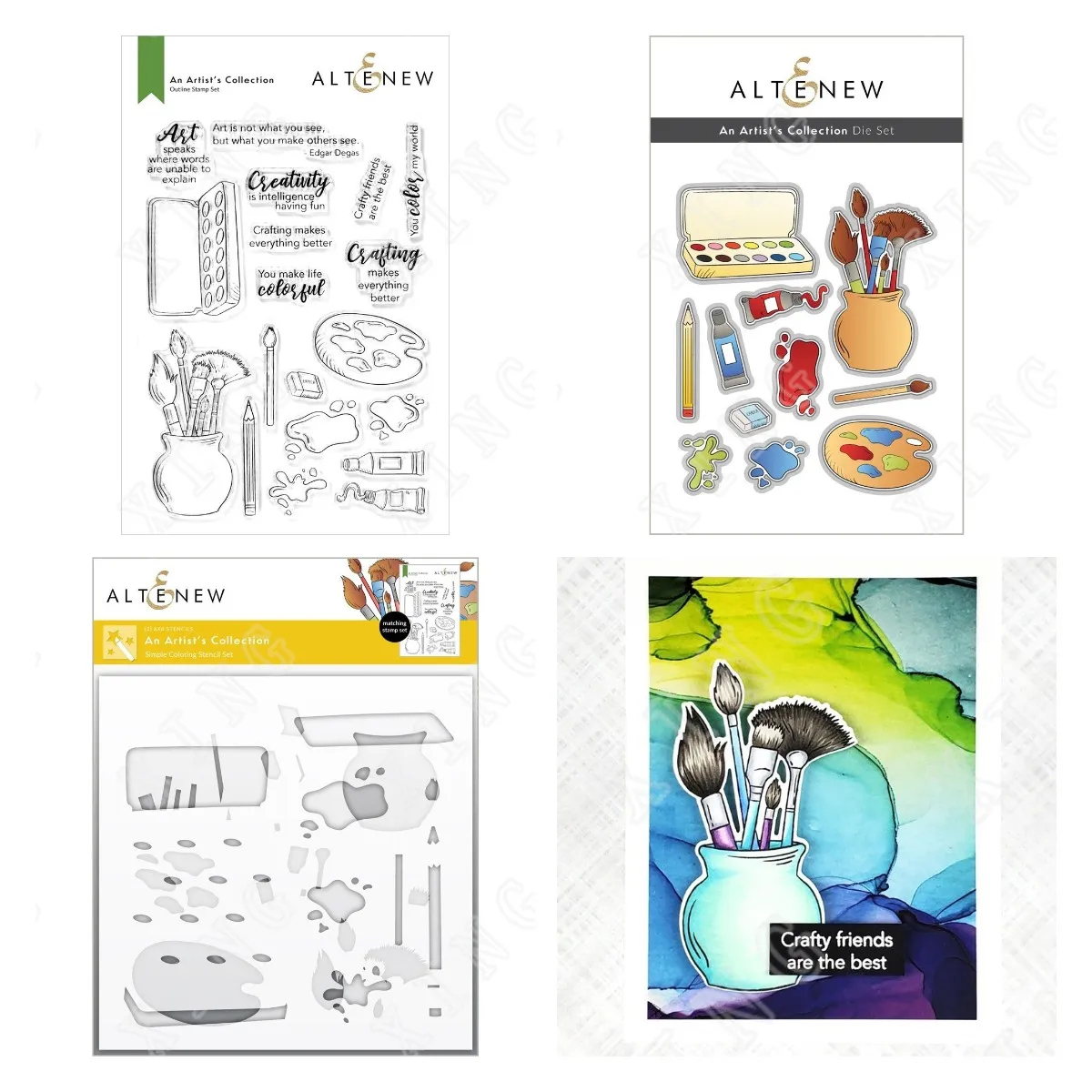 

2022 New Artists Collection Metal Cutting Dies Stamps Stencil Scrapbook Diary Decorate Embossing Diy Greeting Card Handmade Mold