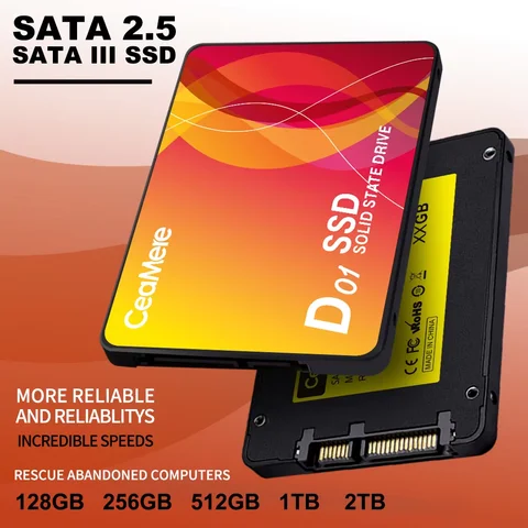 Накопители Ceamere SATA3 SSD 120-1024 ГБ