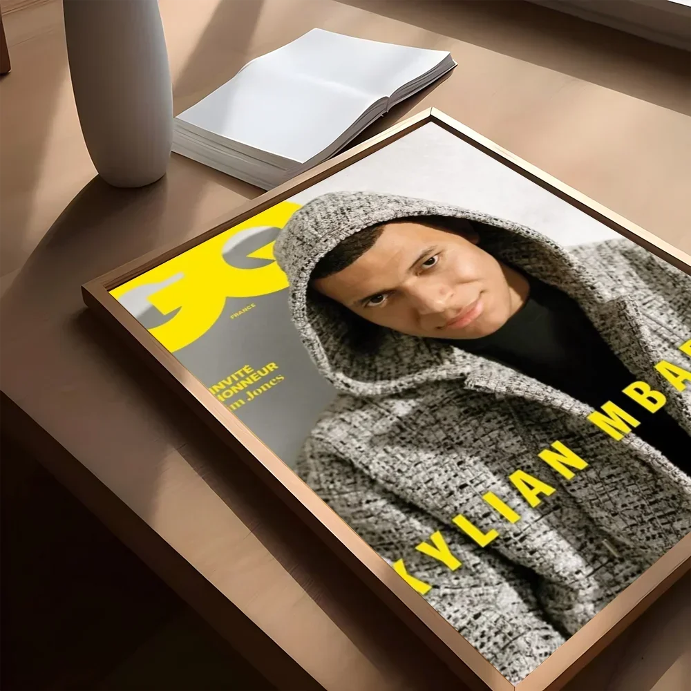 Kylian Sanmi Mbappé Lottin футболист плакат высокого качества цифровая печать ПВХ настенное