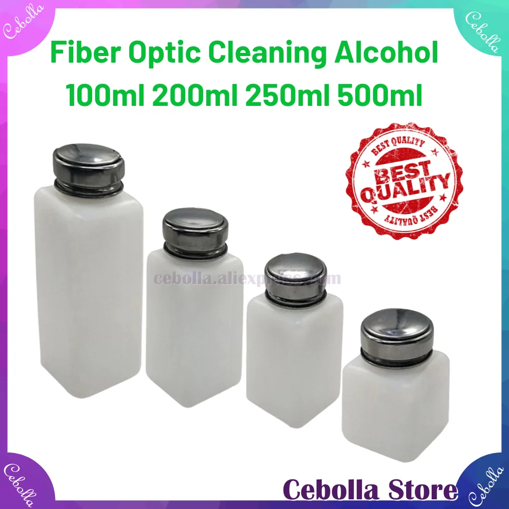 

Высококачественный волоконно-оптический очищающий спирт, пластиковая бутылка для дозирования 100 мл 200 мл 250 мл 500 мл Автоматическая Бесплатная доставка