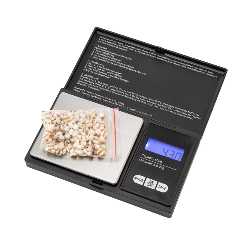 

BMDT-0.1G Mini Electronic Scale Pocket Digital Kitchen Scale Gold Silver Jewelry Scale Precision Scale