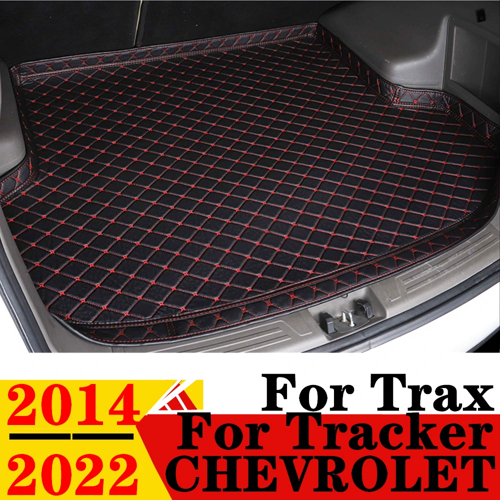 

Car Trunk Mat For Chevrolet Trax Tracker 2014-2022 All Weather XPE High Side Rear Cargo Cover Carpet Liner Tail Boot Luggage Pad