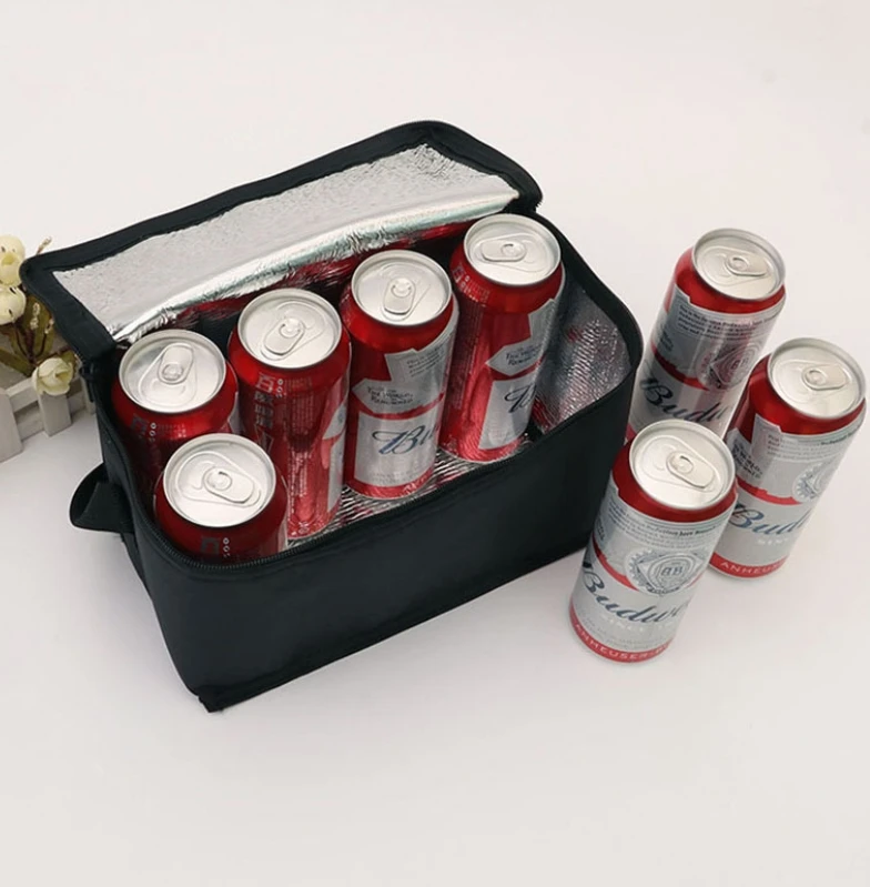 Портативная сумка-холодильник для обеда складная изоляционная сумка со льдом